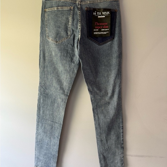 Si Tu Veux Collage Jean – Comfort Stretch, Size 34 NWT - Picture 2 of 6
